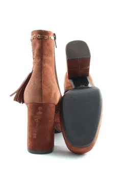 Stiefeletten>Maripu00e9 Reißverschluss-Stiefeletten Größe 36,5 braun