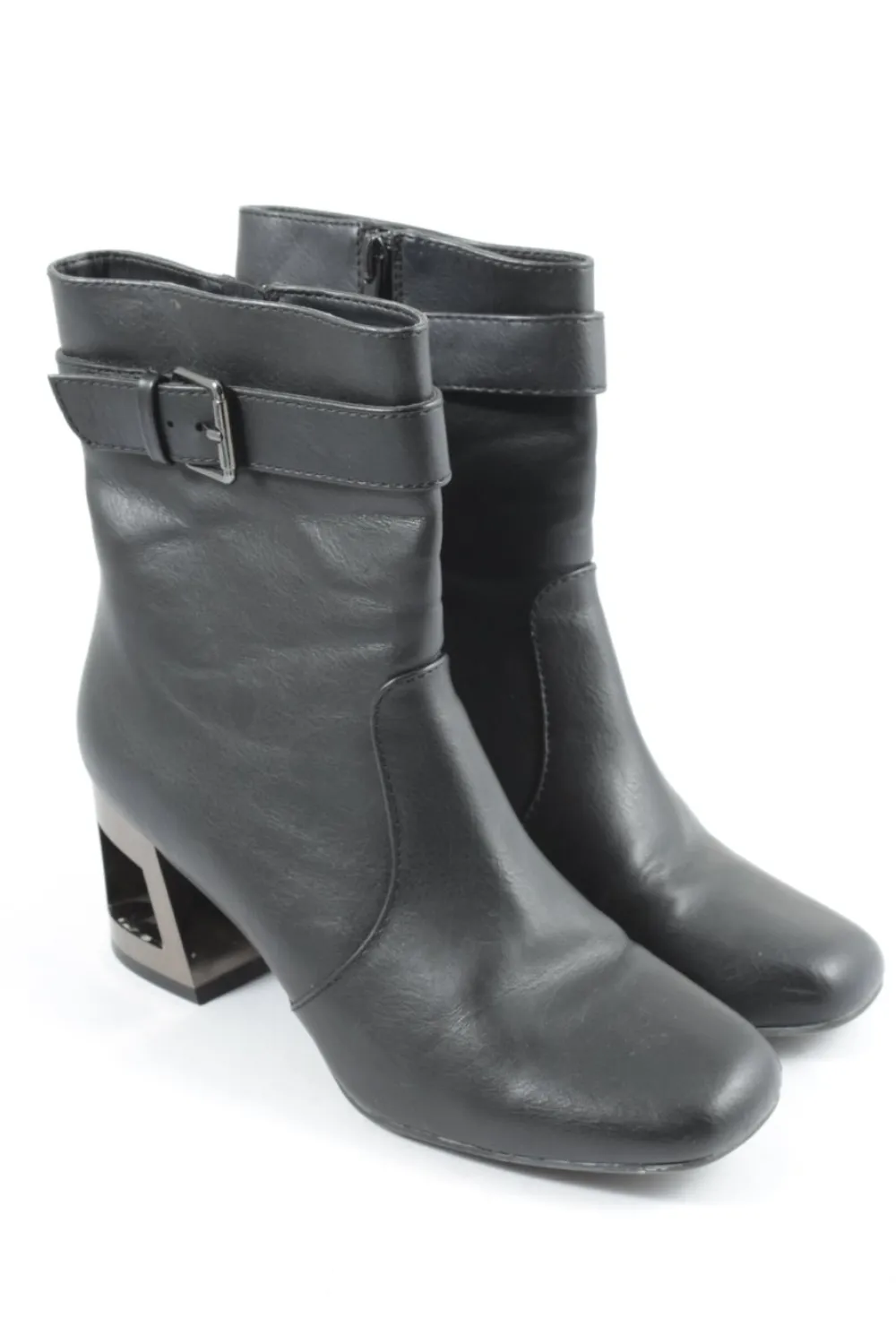 Reißverschluss-Stiefeletten Größe 38-Catwalk New