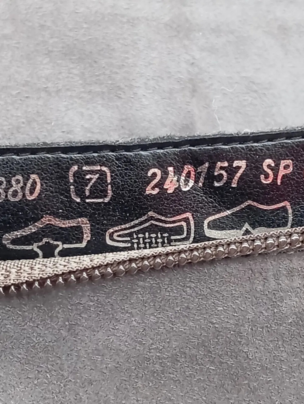 Reißverschluss-Stiefeletten Größe 41-Gabor