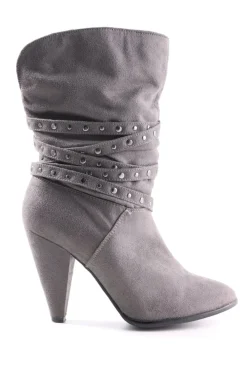 Stiefeletten>Laura Scott Reißverschluss-Stiefeletten Größe 36 dunkelgrau