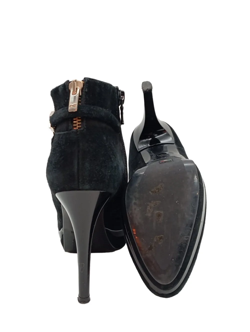 Stiefeletten>Nero Giardini Reißverschluss-Stiefeletten Größe 36,5 schwarz