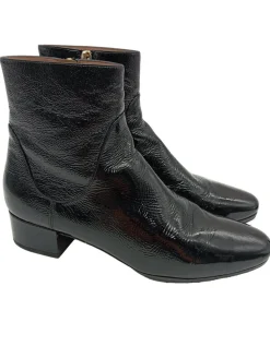 Stiefeletten>Francesco Russo Reißverschluss-Stiefeletten Größe 38,5 schwarz