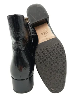 Stiefeletten>Francesco Russo Reißverschluss-Stiefeletten Größe 38,5 schwarz