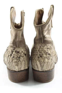 Reißverschluss-Stiefeletten Größe 38-Manas design New