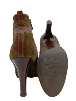 Reißverschluss-Stiefeletten Größe 41-Tory Burch Clearance