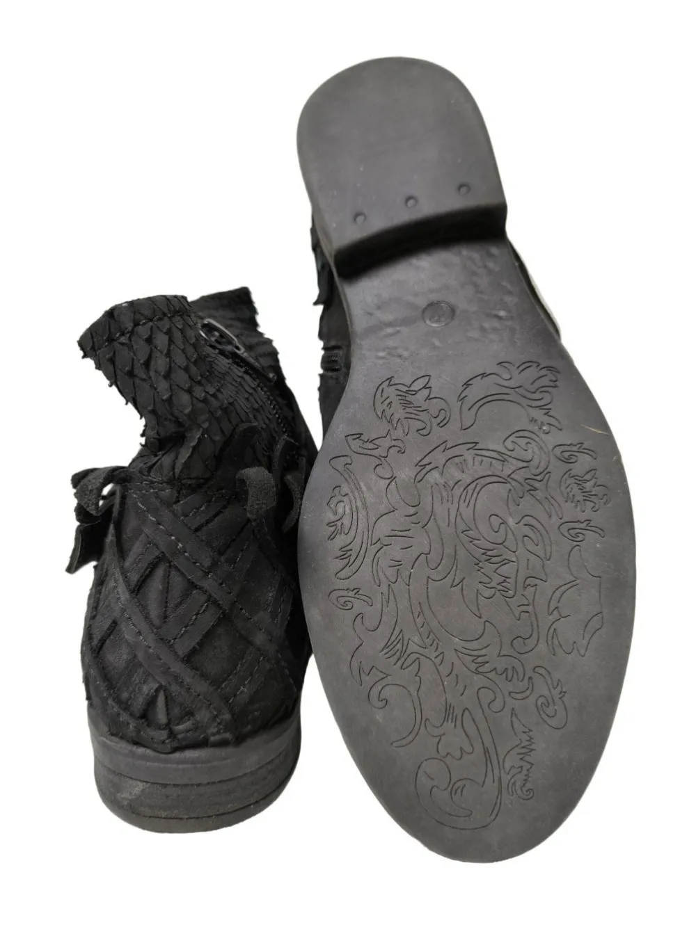 Reißverschluss-Stiefeletten Größe 37-Spm Hot