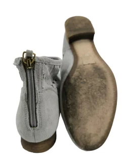 Stiefeletten>Giorgio Picino Reißverschluss-Stiefeletten Größe 39 hellgrau