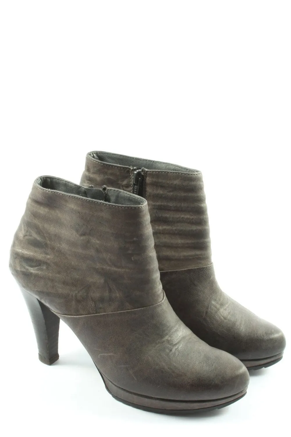 Stiefeletten>Paul Green Reißverschluss-Stiefeletten Größe 37 bronzefarben