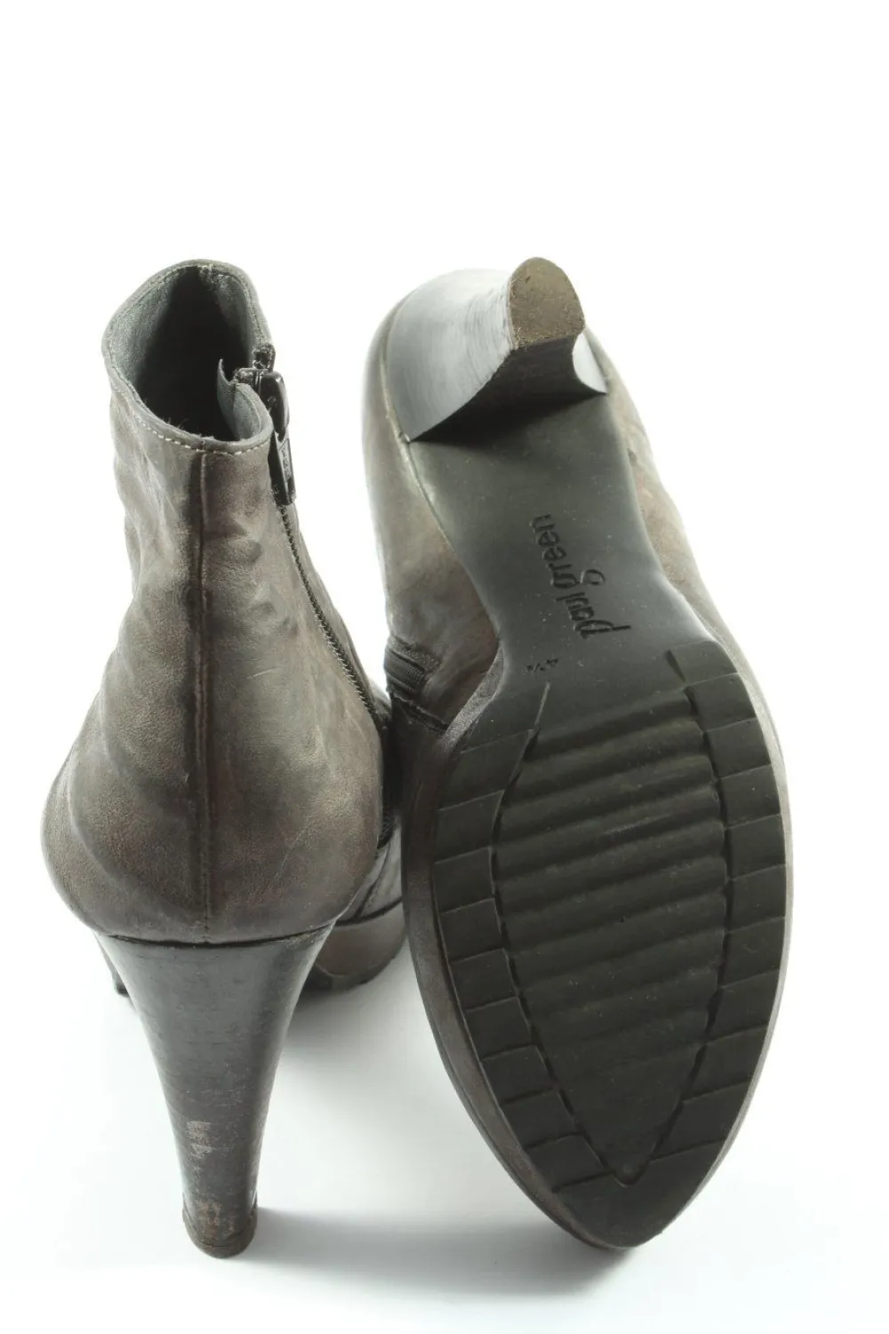 Stiefeletten>Paul Green Reißverschluss-Stiefeletten Größe 37 bronzefarben