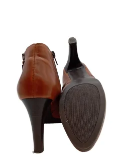 Stiefeletten>Cypres Reißverschluss-Stiefeletten Größe 41 braun