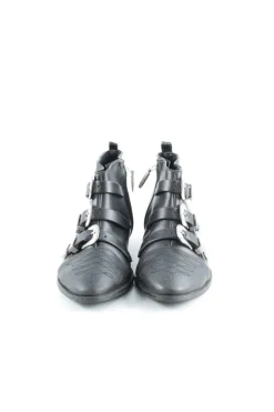 Reißverschluss-Stiefeletten Größe 39- Outlet