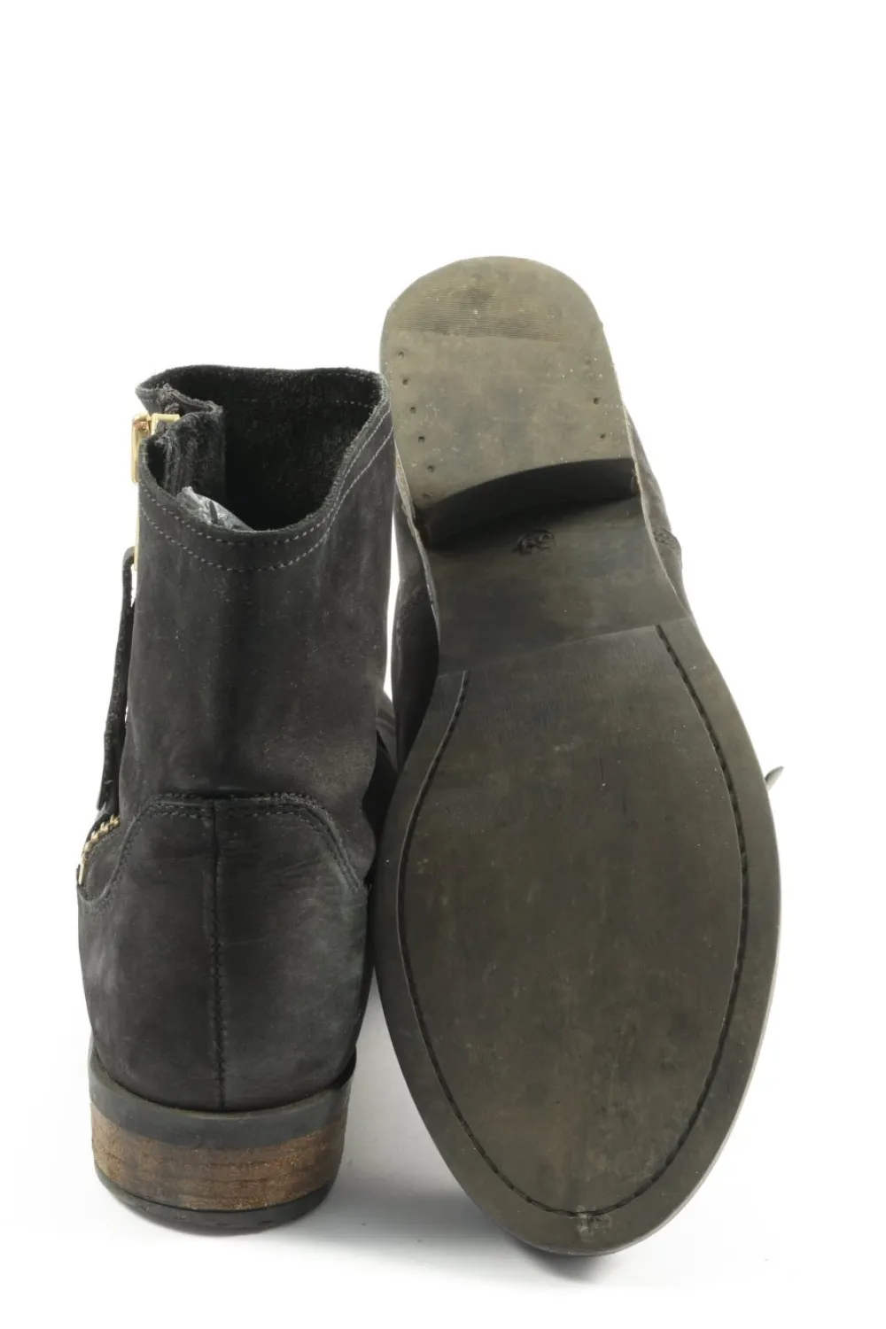 Reißverschluss-Stiefeletten Größe 39-Selected Femme Outlet