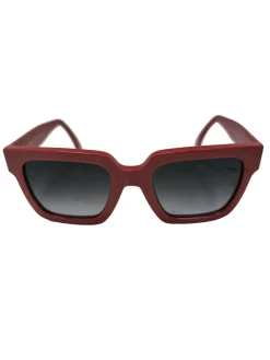 Sonnenbrillen>Fielmann Retro Brille rot