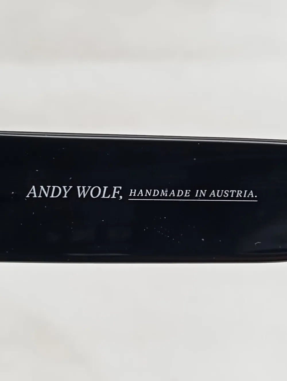 Sonnenbrillen>Andy Wolf Eyewear Retro Brille schwarz