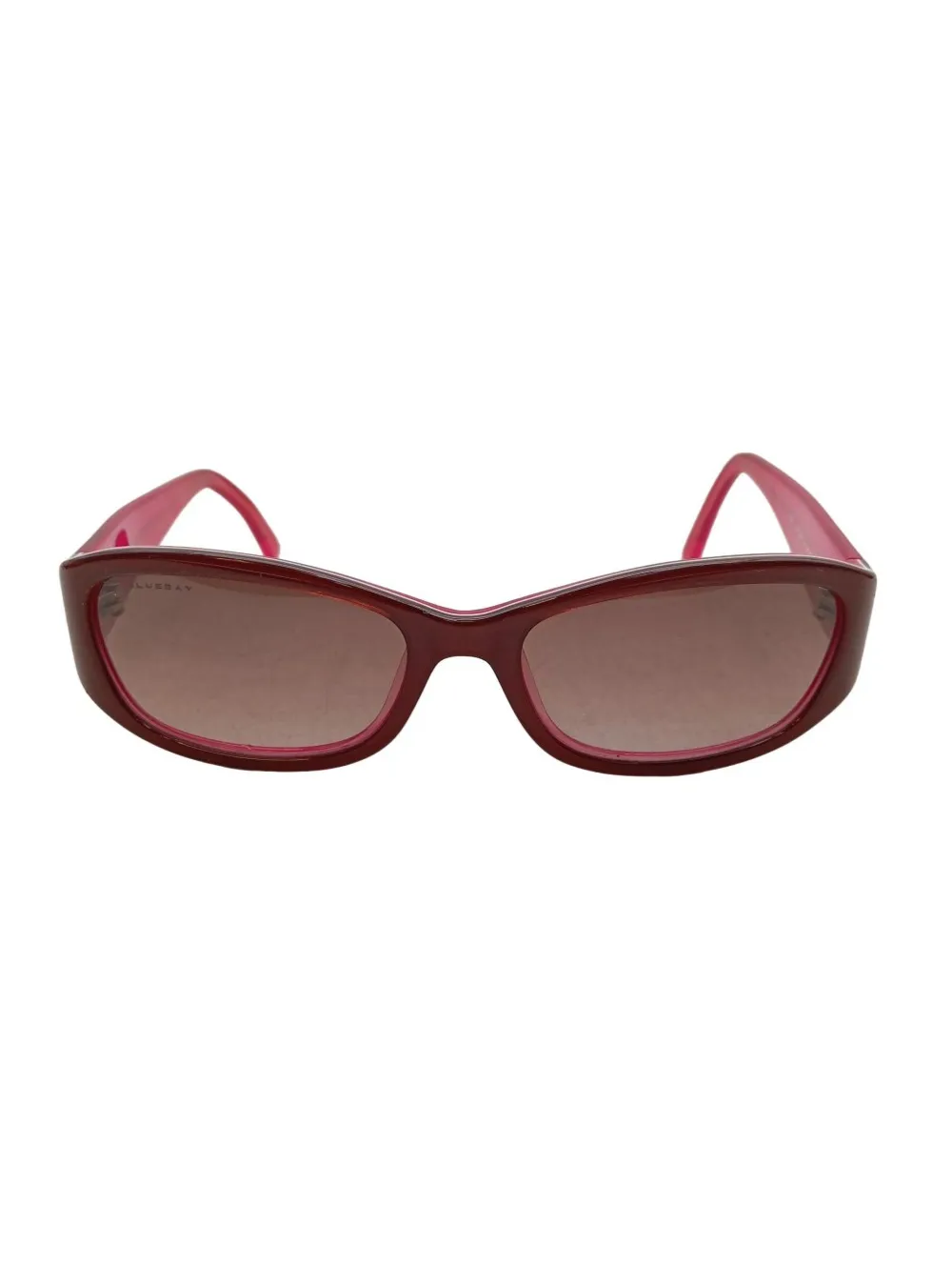 Sonnenbrillen>Bluebay Retro Brille rot