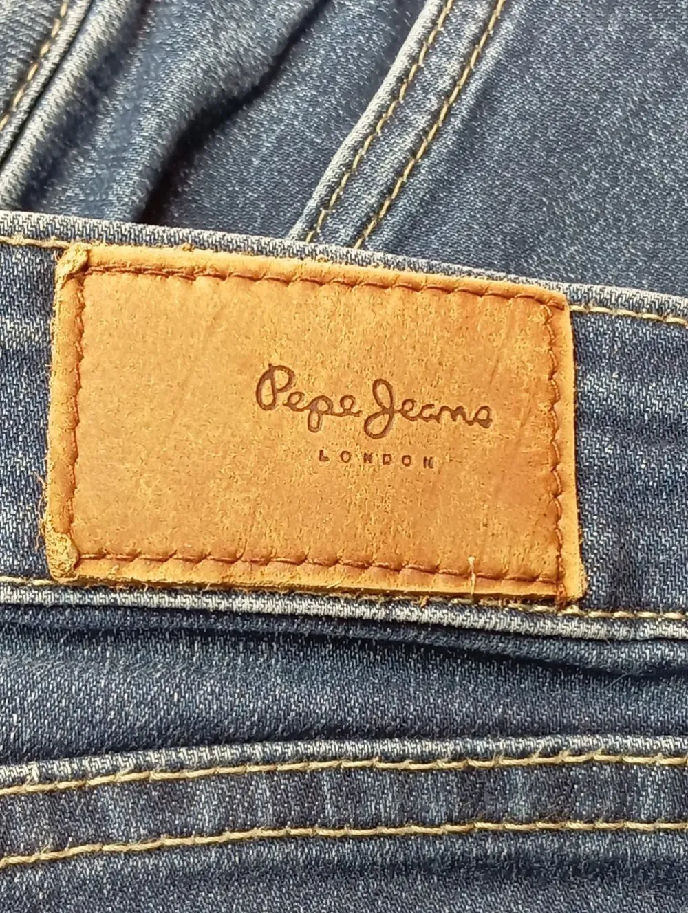 Jeans>Pepe Jeans Röhrenjeans Größe 38 blau