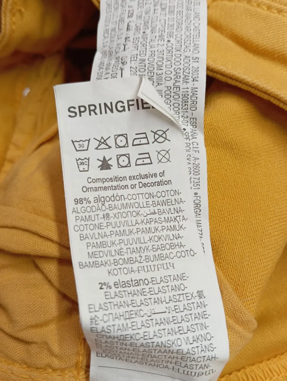 Röhrenjeans Größe 40-Springfield