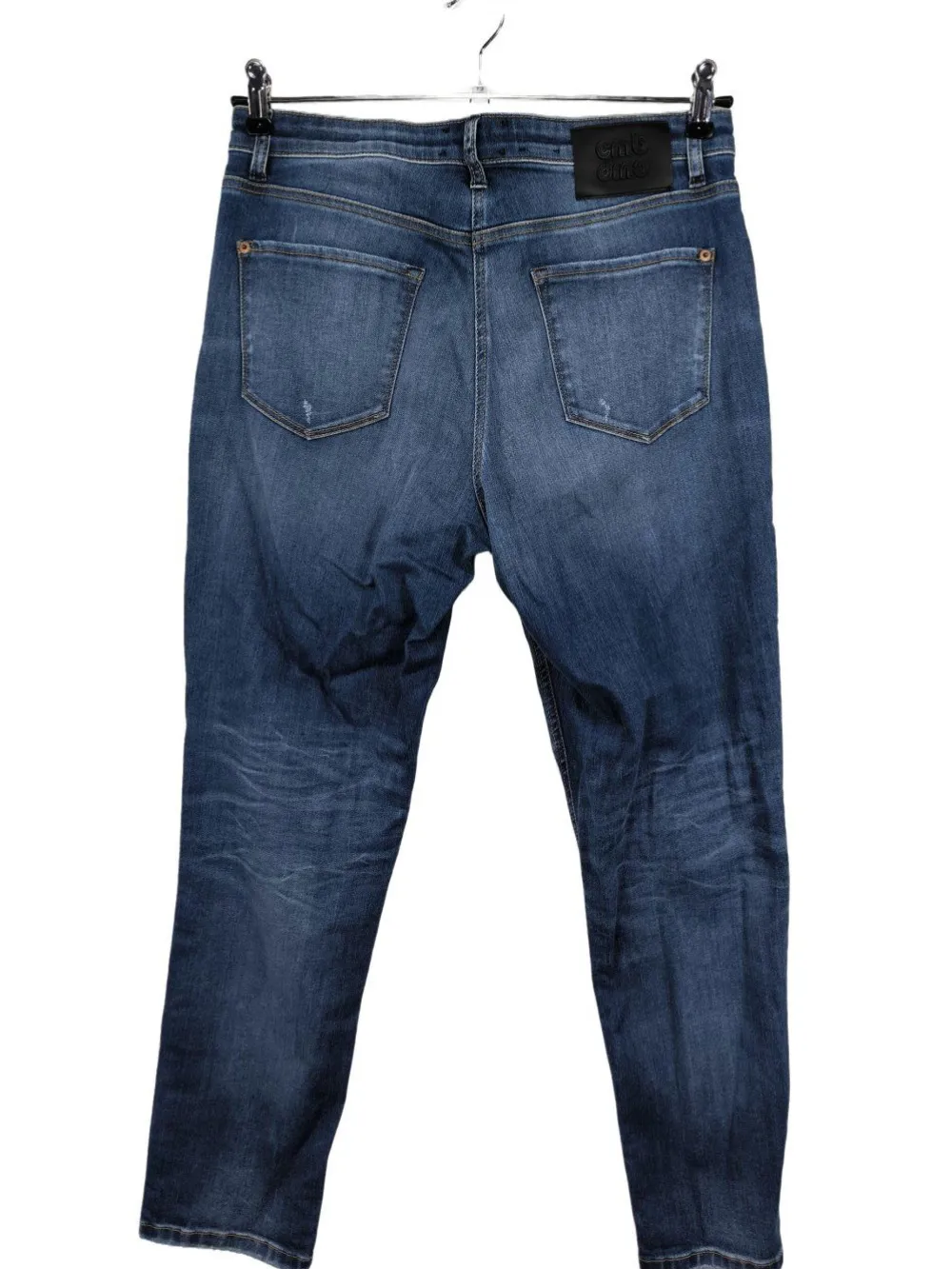 Jeans>Cambio Jeans Röhrenjeans Größe 40 blau