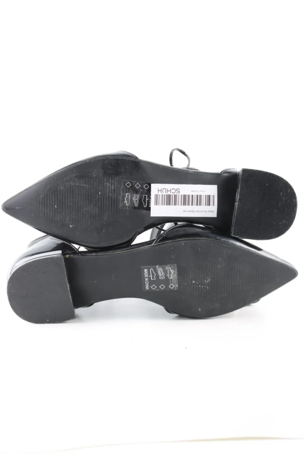 Ballerinas>Asos Riemchen Ballerinas Größe 38 schwarz