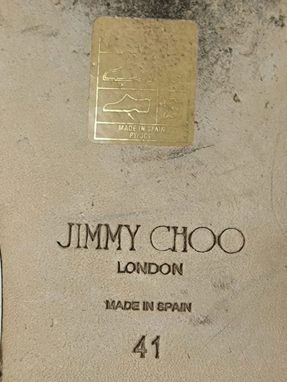 Sandalen>Jimmy Choo Riemchen-Sandalen Größe 41 silberfarben