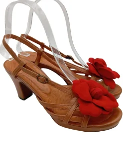 Sandaletten>Chie Mihara Riemchen-Sandaletten Größe 36,5 braun