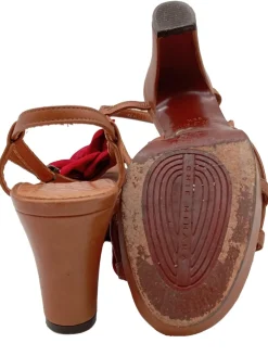 Sandaletten>Chie Mihara Riemchen-Sandaletten Größe 36,5 braun