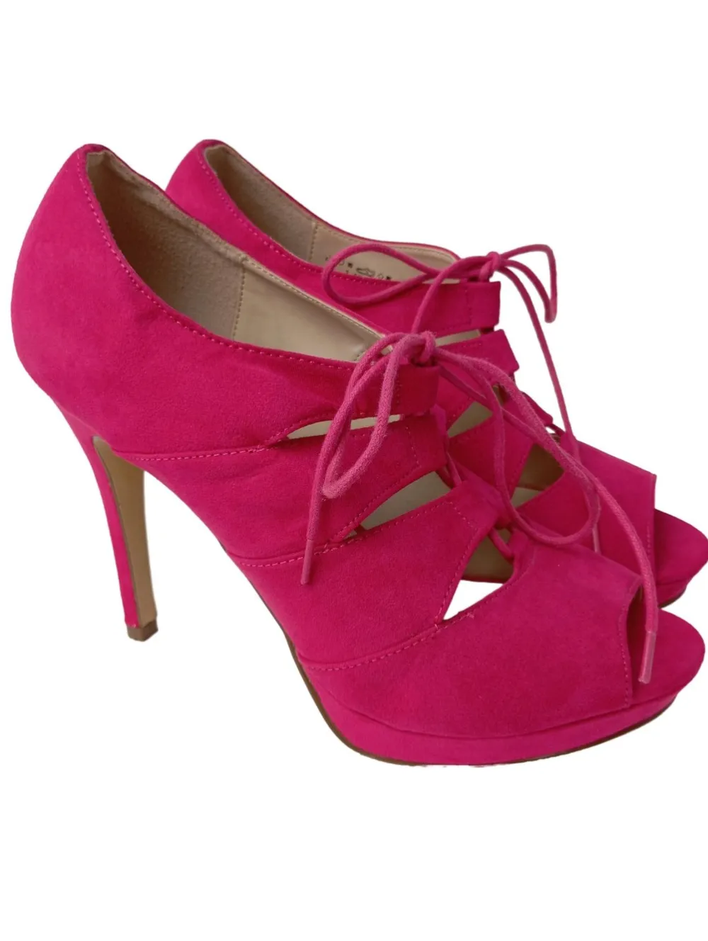 Sandaletten>Catwalk Riemchen-Sandaletten Größe 40 pink