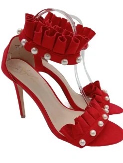 Sandaletten>Sergio Todzi Riemchen-Sandaletten Größe 41 rot