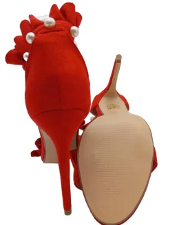 Sandaletten>Sergio Todzi Riemchen-Sandaletten Größe 41 rot