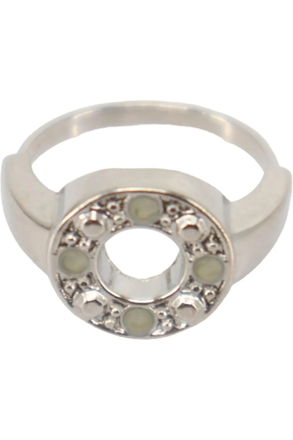 Ringe> Ring Größe 50 silberfarben