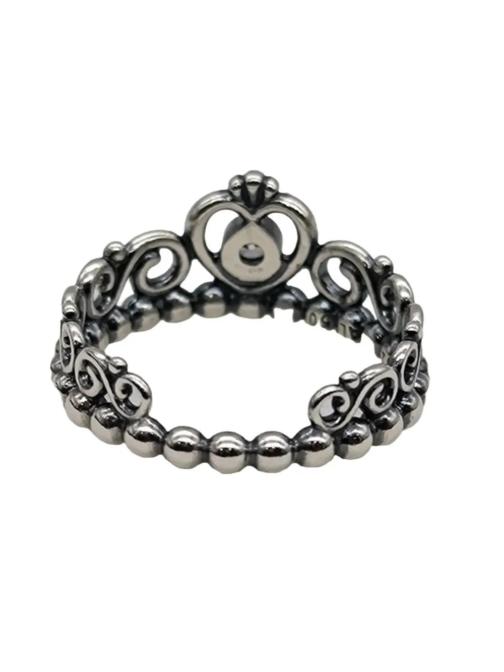 Ringe>Pandora Ring mit Zierstein Größe 50 silberfarben