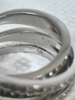 Ring mit Zierstein Größe 58-Svarowski