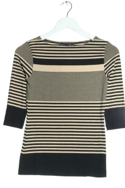 Shirts>Click Ringelshirt Größe 36 wollweißschwarz