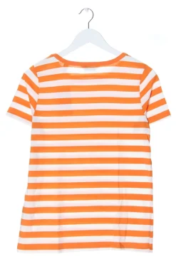 Shirts>Woman by Tchibo Ringelshirt Größe 36 hellorangeweiß