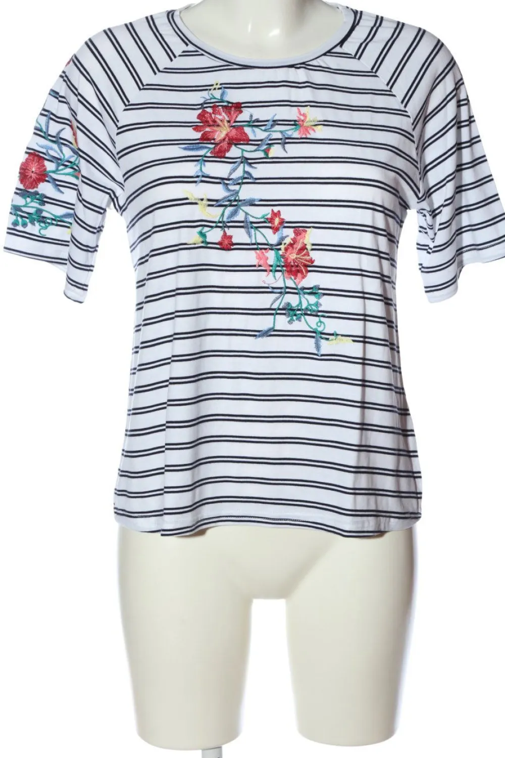 Shirts>Zabaione Ringelshirt Größe 38 weißblau