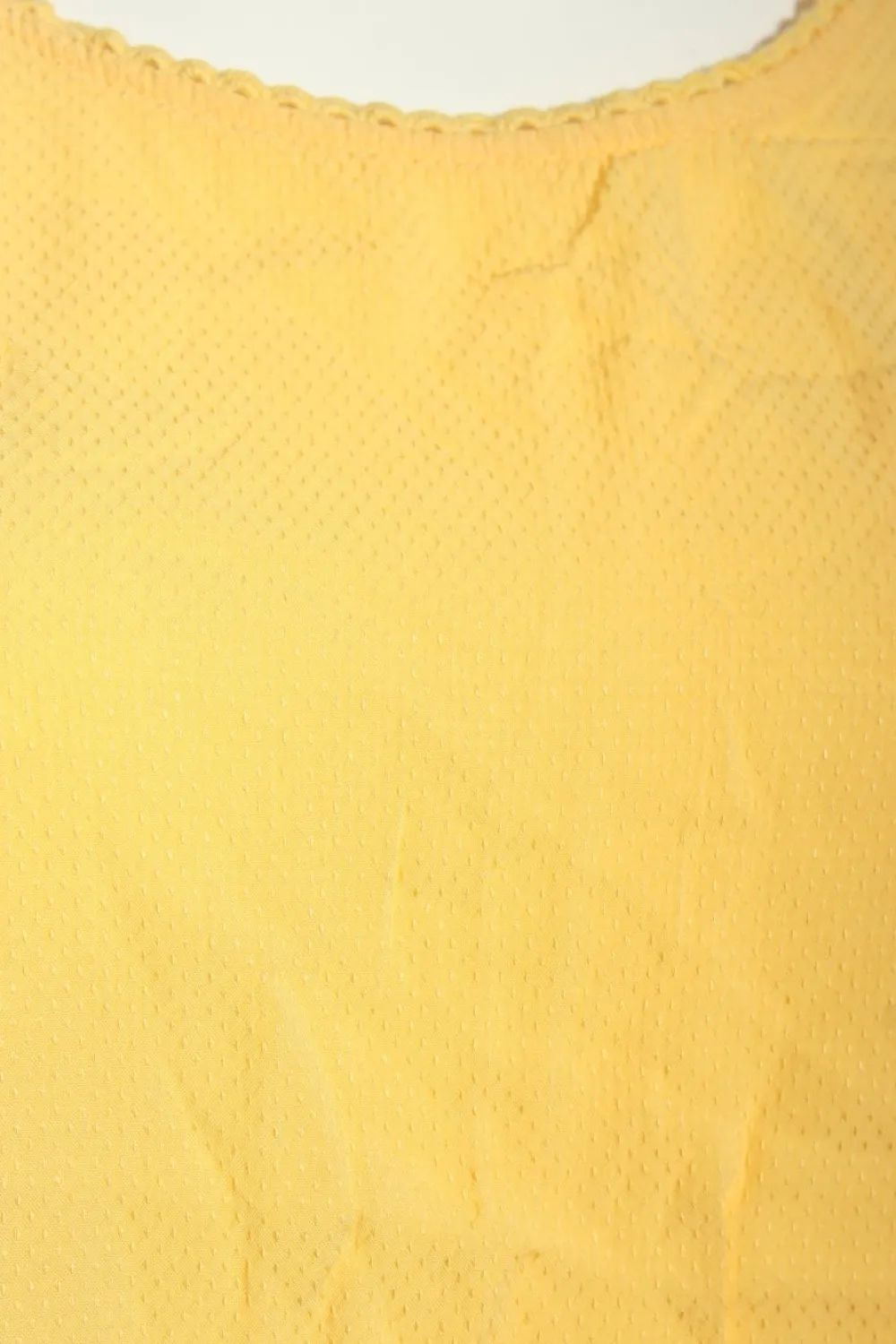 Blusen>Tom Tailor ärmellose Bluse Größe 36 blassgelb