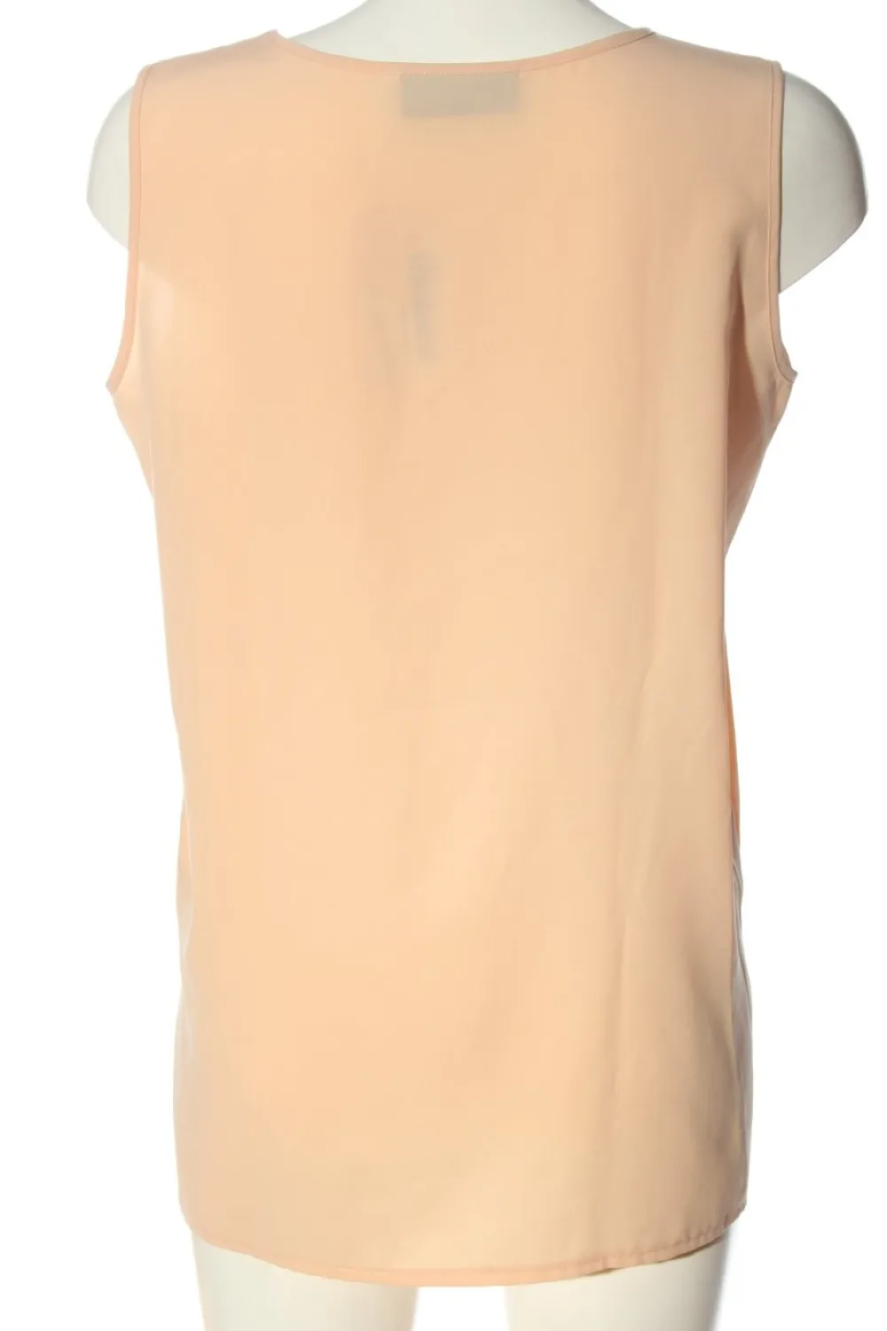 Blusen>odel ärmellose Bluse Größe 38 nude