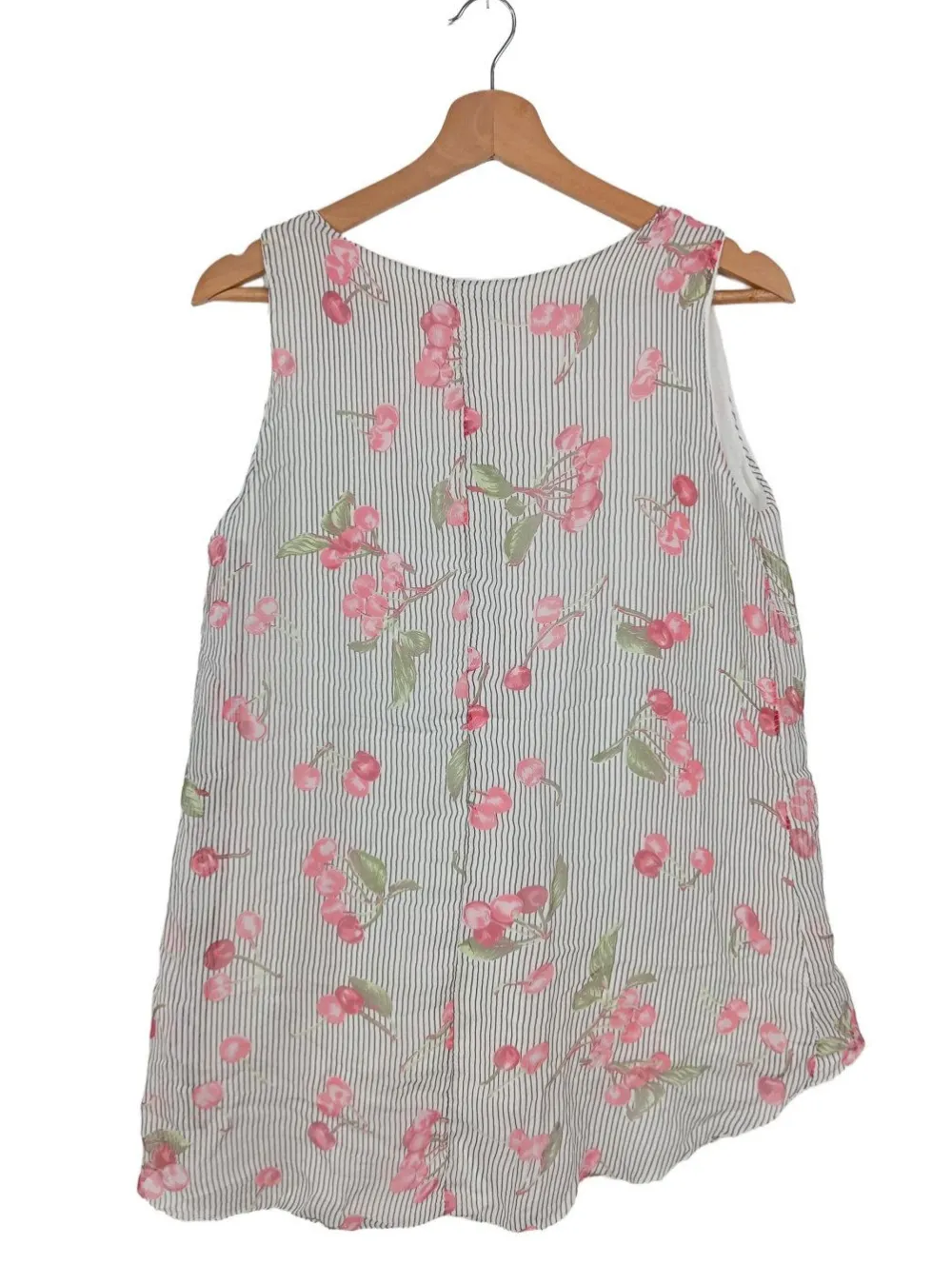 Blusen>Elena Baldi ärmellose Bluse Größe 36 weißschwarz