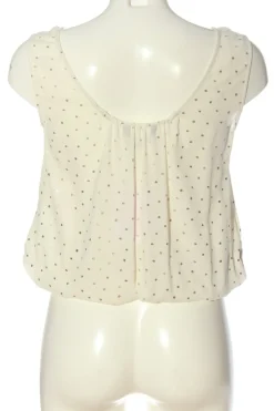 Blusen>Zara Basic ärmellose Bluse Größe 34 cremegoldfarben