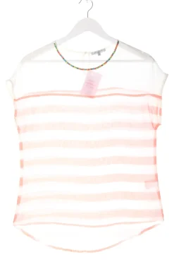 Blusen>Mudo ärmellose Bluse Größe 36 weißpink