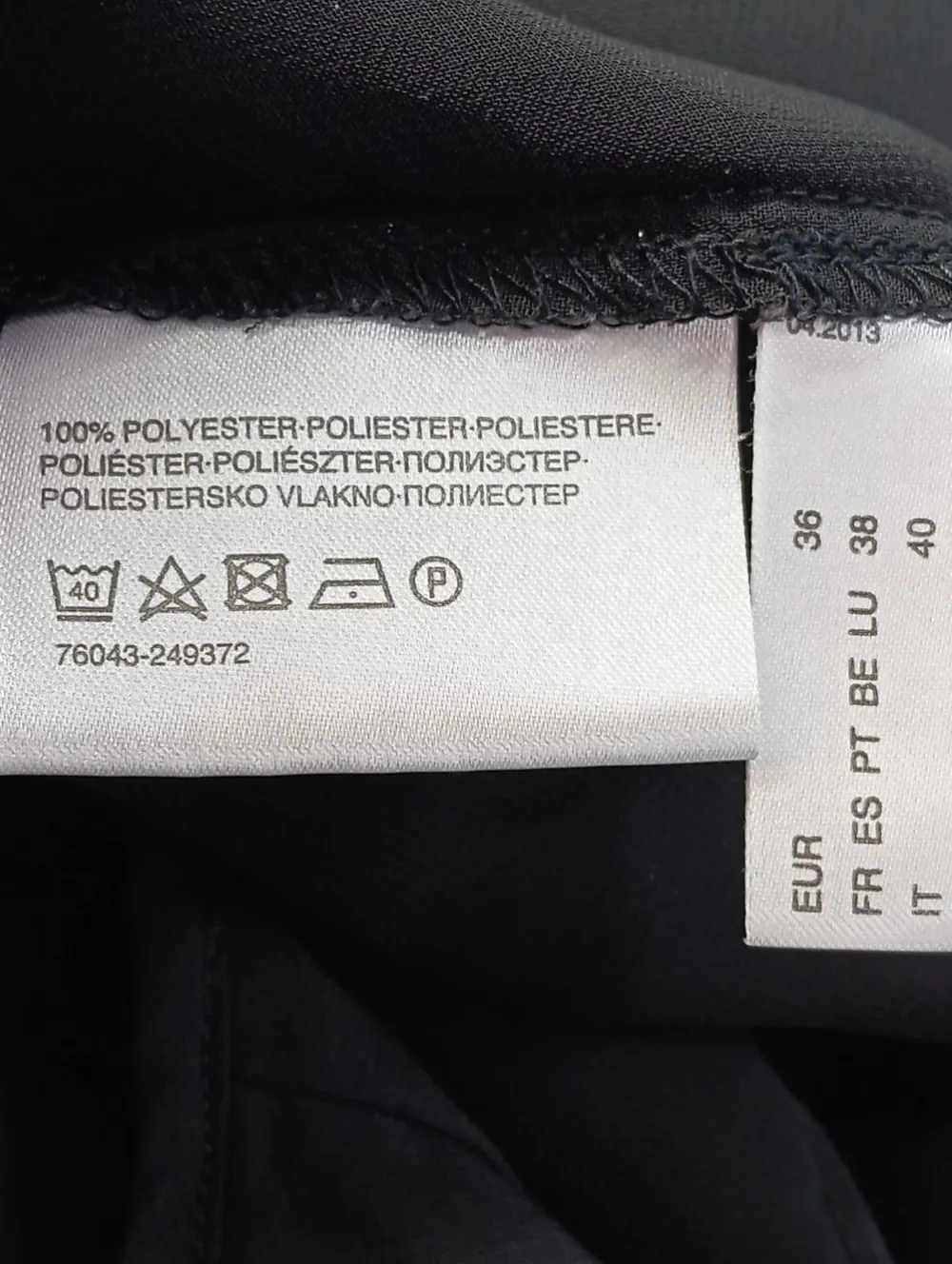 Blusen>Yessica ärmellose Bluse Größe 36 schwarz