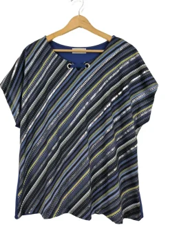 Blusen>Helena Vera ärmellose Bluse Größe 48