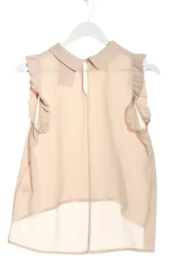 Blusen>King Kong ärmellose Bluse Größe 38 creme