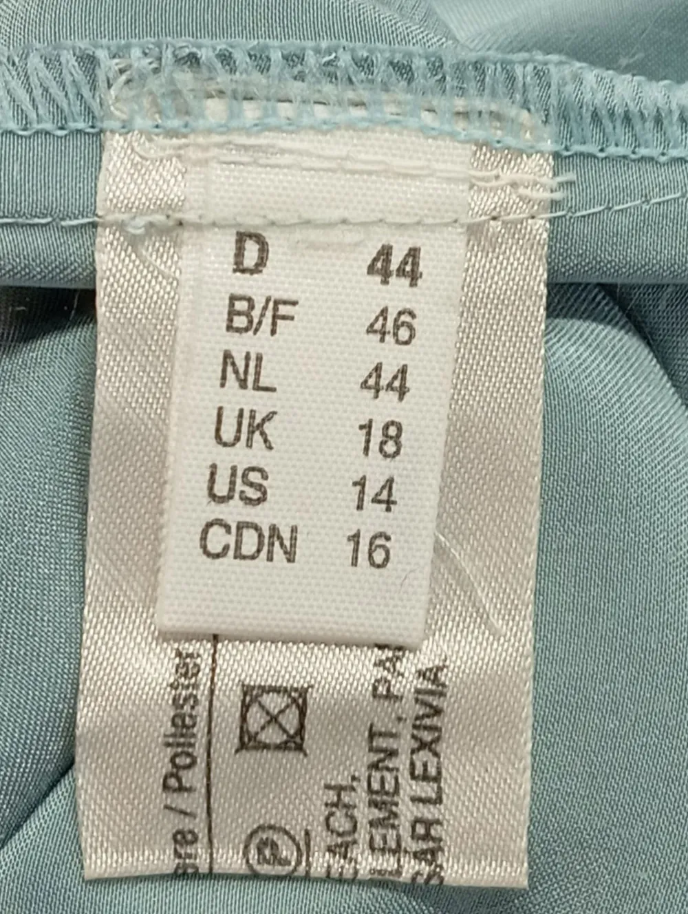 Blusen>Yarell ärmellose Bluse Größe 44 türkis