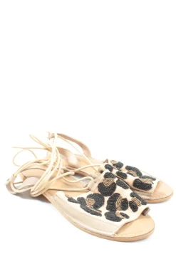 Sandalen>Asos Shoes Römer-Sandalen Größe 38 wollweißschwarz