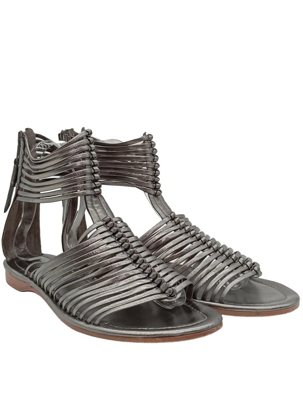 Sandalen>Apepazza Römer-Sandalen Größe 39 silberfarben