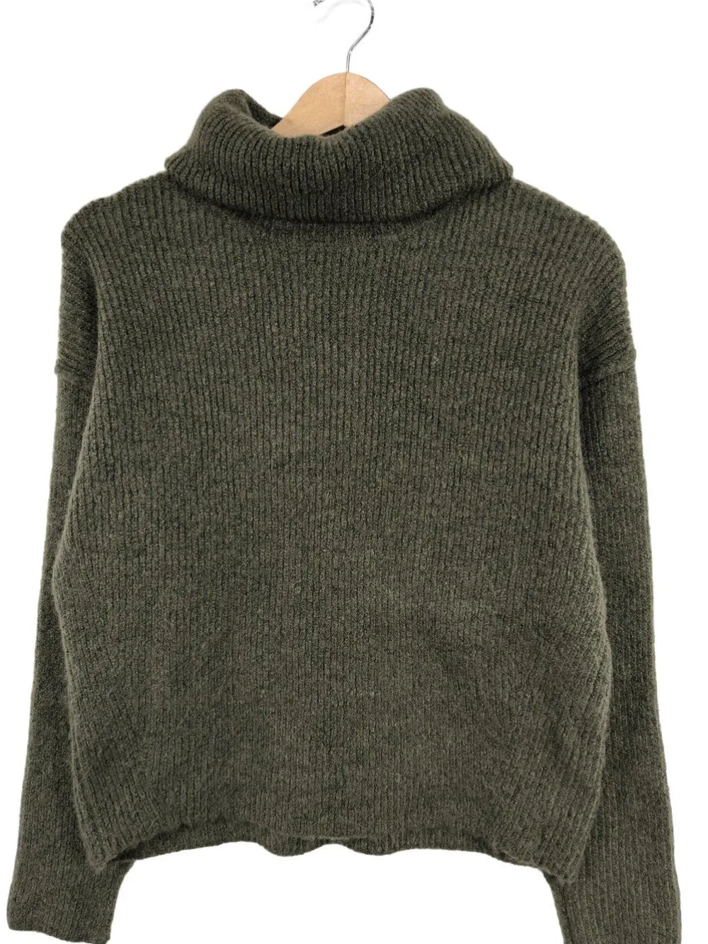 Pullover>Asos Rollkragenpullover Größe 36 khaki