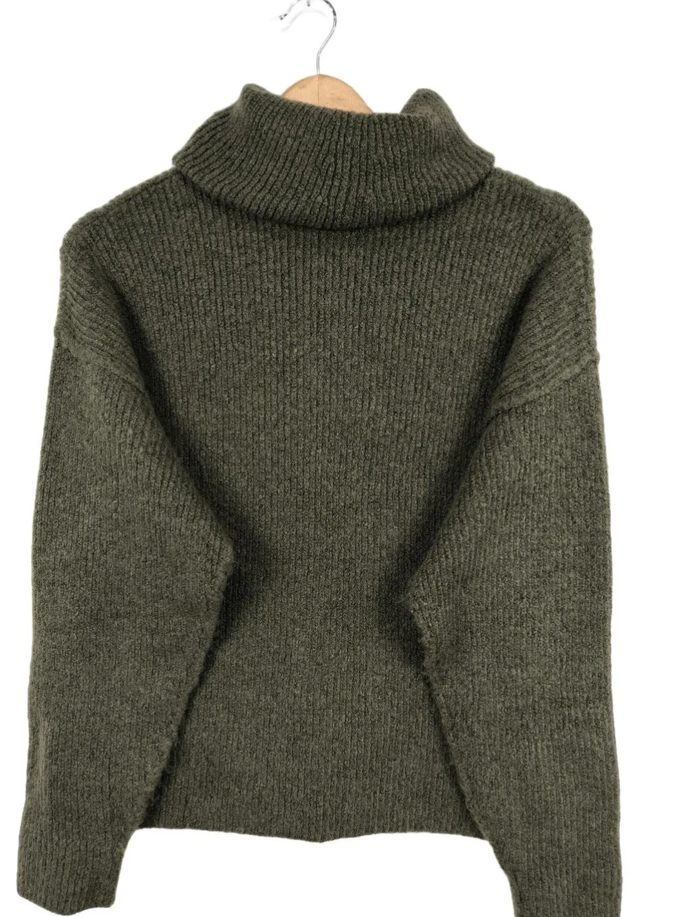 Pullover>Asos Rollkragenpullover Größe 36 khaki