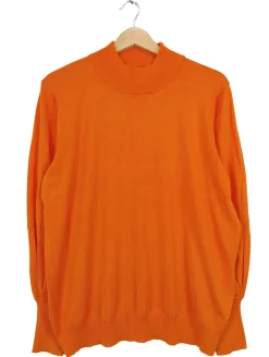 Pullover>Kaffe Rollkragenpullover Größe 42 hellorange