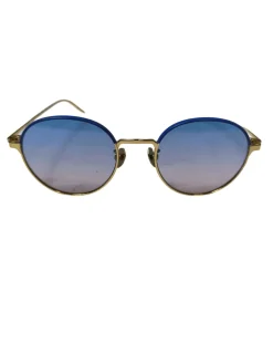 Sonnenbrillen>MYM runde Sonnenbrille goldfarben